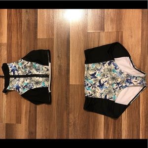 Adore Me high waisted floral bikini